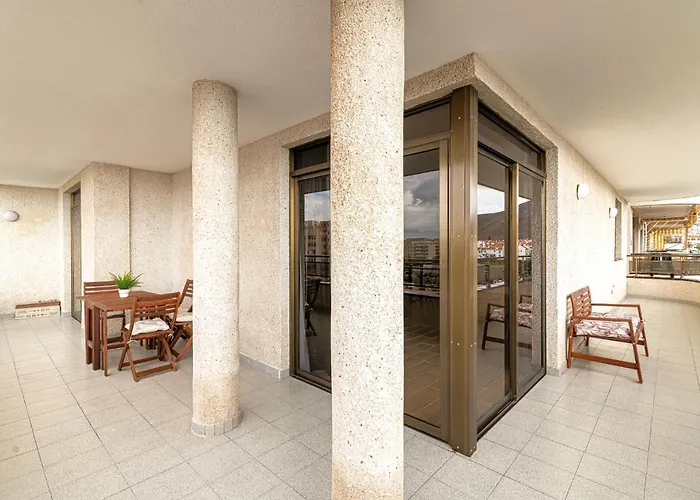 Cristianos - Views And Spacious Valdes Center 1 - As De Casas アパート ロスクリスティアーノス