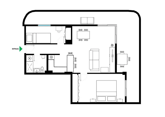 Cristianos - Views And Spacious Valdes Center 1 - As De Casas Appartement Los Cristianos (Tenerife)